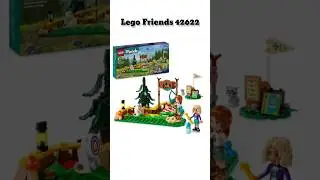 LEGO Friends 42622 Adventure Camp Archery Range (157 Pieces) #lego #trending
