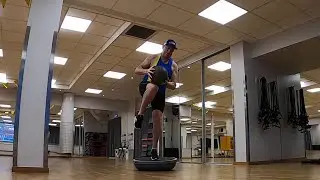 Bosuball Training - Balance - Part 33 - Face Smash on the Bosuball