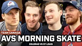 Nathan MacKinnon & Avs REACT & Joke About Team Canada Olympic Roster & More