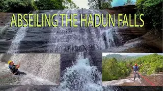 Abseiling the Hadun Falls @kithulgala in Sri Lanka | Abseiling | Hadun | Sadun | Falls |