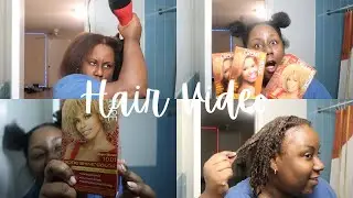 creme of nature hair color| we got the salon at home+ save your coins sis