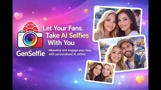 GenSelfie: Let Your Fans Take AI Selfies With You!