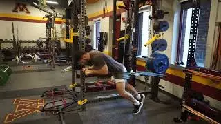 Triphasic Training 2 The Book - Speed Leg Monday Intern Performing Block 3 of 3 in Workout