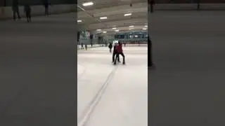 Lunge + Spread Eagle Synchro #1 | Hockey Skates