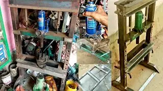 Power Tools Machine Repairing  hydraulic press machine , 5 ton hydraulic press machine How to make