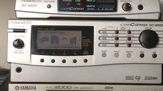 Stargame MIDI on Roland SC-8850