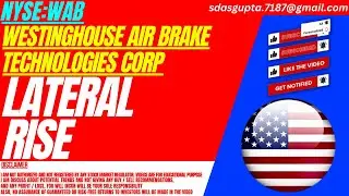WAB STOCK : LATERAL RISE | WESTINGHOUSE AIR BRAKE TECHNOLOGIES STOCK