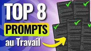 Double ta Productivit&eacute; au Travail avec 8 astuces pour ChatGPT 🚀