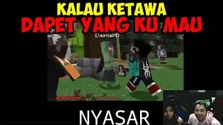 REACTION MEME PAPOPE PERTAMA KALI SAMA @Chintaaa ,  TAHAN KETAWA !! KALAU GAGAL ? HAHAHA