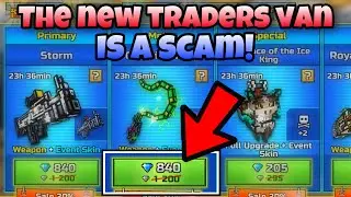 The New Traders Van is a SCAM! - Pixel Gun 3D