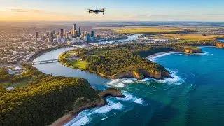 🌊✈️ Aerial Drone Views with Cinematic Flow | Ultra-HD Documentary Experience 🎥✨