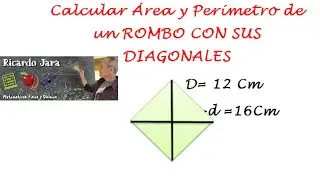 Teorema de Pitágoras Area y perímetro de un Rombo