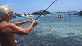 Comment pecher le Mulet au Pain - &Icirc;les de Lobos