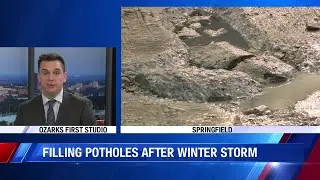 Pothole problem around Springfield