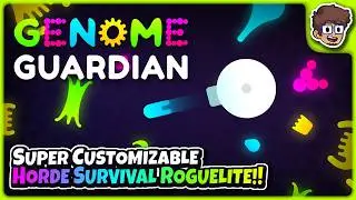 SUPER Customizable Horde Survival Roguelite!! | Let's Try Genome Guardian