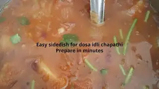 Potato ghosthu best side dish for dosa chapati idli