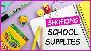 DIY Shopkins School Supplies | DIY Shopkins Paper clip, Shopkins USB Driver,  Shopkins Memo Holder
