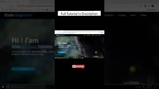 Attractive website home page using HTML and CSS