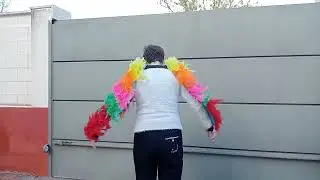 ALAS DE GALLO PARA DISFRAZ