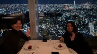 New York Grill | Park Hyatt Tokyo Japan | Shinjuku Christmas Eve Dinner Date With My Husband