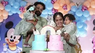 JESHVIK RAM & JANVI SRI 1ST  || BIRTHDAY || 2025 !! RISHI PHOTORAPHY 📸 !! #babygirl #bday #birthday