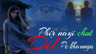 SAD SONG || HEART BREAKING SONG || PHIR NAYI CHOT DIL PE KHAUNGA || HINDI URDU SONG. 