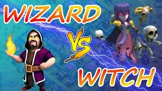 COC - Wizard VS Witch!