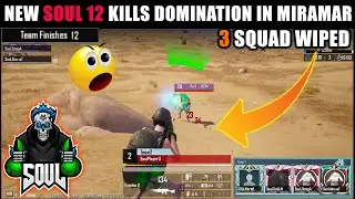 NEW SOUL 12 KILLS DOMINATION IN MIRAMAR | Pecado King #Todfod