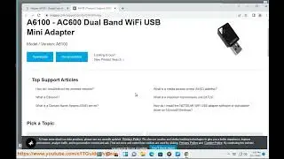 Download & Update NETGEAR AC600 Dual Band WiFi USB Mini Adapter Driver for Windows (2023 updated)