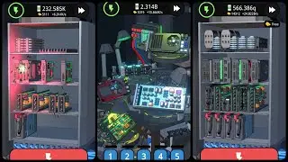 Idle Server Farm Game &mdash; Mobile Game | Gameplay Android