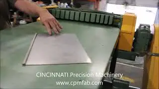 Used Engel Power Cleat Bender Machine For Sheet Metal Ductwork