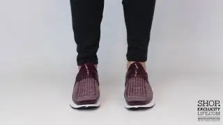Nike Sock Dart Premium Midnight Maroon On feet Video at Exclucity