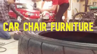 Making furniture from car seats