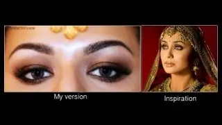 Rani Mukherjee Inspired Eye Makeup