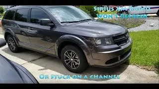 Sirius XM завис на канале и не обновляется