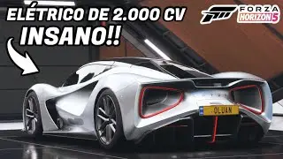 Avalia&ccedil;&atilde;o Lotus Evija, o el&eacute;trico de 2.000 cv! Forza Horizon 5