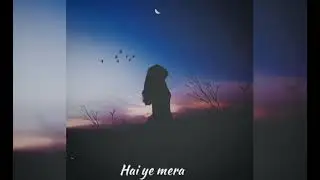 main barish ki boli samjhati nhi thi ( Female status)