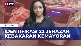 Proses Identifikasi 22 Jenazah Korban Kebakaran Gedung Kemayoran di RS Polri