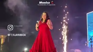 Monica song original singer🎵 live performance in Vijayawada 