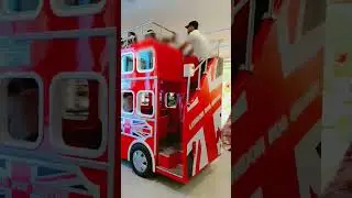 Amazing London bus ride for kids at giga mall DHA Phase 2 Islamabad #1millionviews