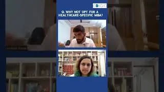 General MBA V/S Healthcare MBA: What should doctors choose? #dentistry #mba #healthcaremanagement