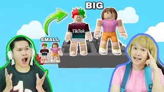 PLAYING GROW OBBY with DORA (pinakamadaling obby)
