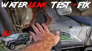 Проблема протечки воды в Jeep Cherokee XJ + решение