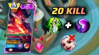 BALMOND BEST DAMAGE HACK BUILD 2024! GOODBYE HARITH YOU MUST SURRENDER - MLBB