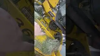 Wright Stander 36 inch old style blade belt change.