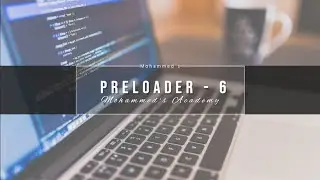 How to create preloader in html & css|Mohammed's Academy 