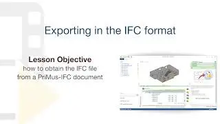 PriMus IFC Tutorial - Exporting in the IFC format - ACCA software