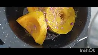 Two models of pumpkin dessert&raquo;&laquo;با شیره خرما وانگور#food#cooking#kitten #explore#elonmusk#funnyvideo 