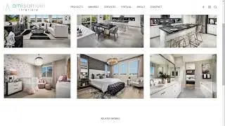 Interior Design Website Design: Ami Samuel Interiors - San Diego Web Design Company