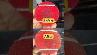 Hard Tennis Ball #cricket #cricketshorts #cricketabhyas #shorts #experiment